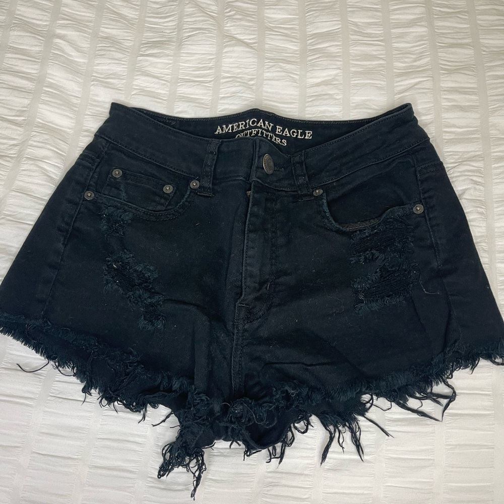 American eagle high rise festival shorts